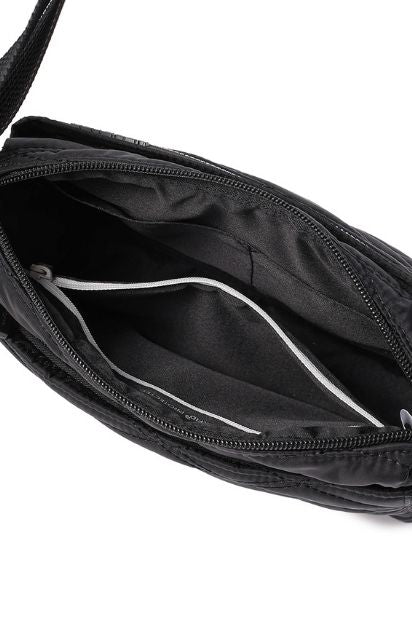 Inner City Small Quilt Shoulder Bag - Black