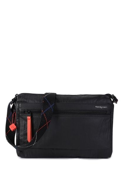Inner City Medium Shoulder Bag - Coral & Black