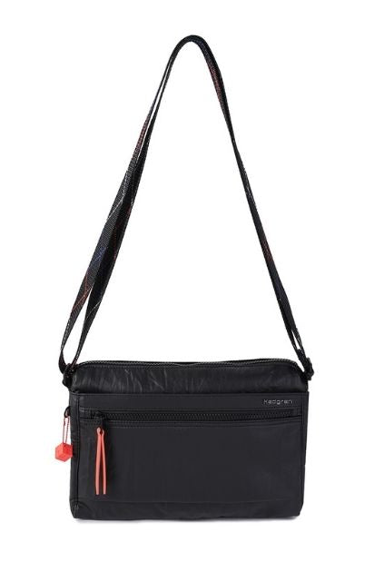 Inner City Medium Shoulder Bag - Coral & Black