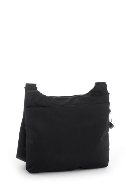 Inner City Shoulder Bag With RFID & Safety Hook - Black