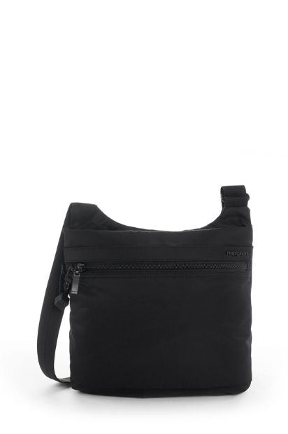 Inner City Shoulder Bag With RFID & Safety Hook - Black