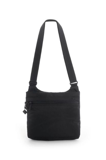 Inner City Shoulder Bag With RFID & Safety Hook - Black