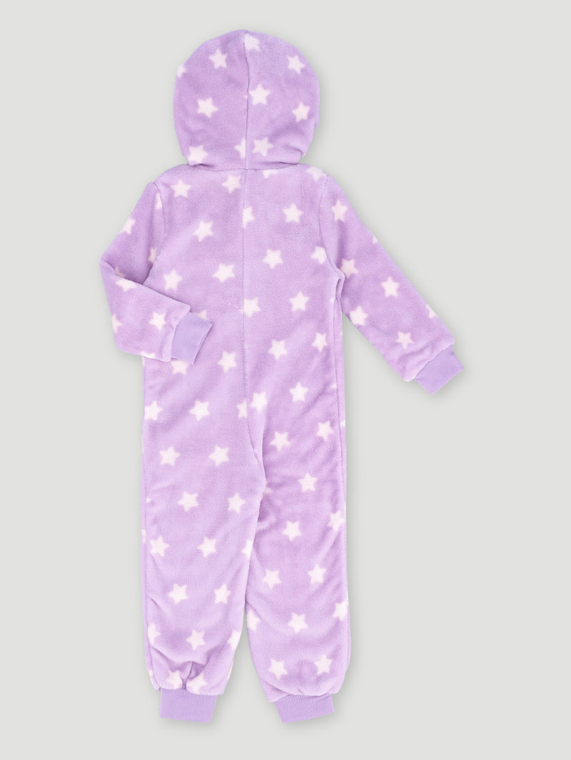 Pre-Girls Star Print Onesie - Lilac