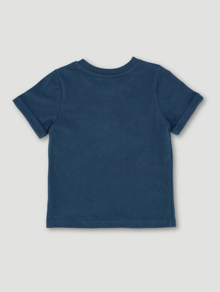 Pre-Boys Batman Rubber Badge Top - Teal