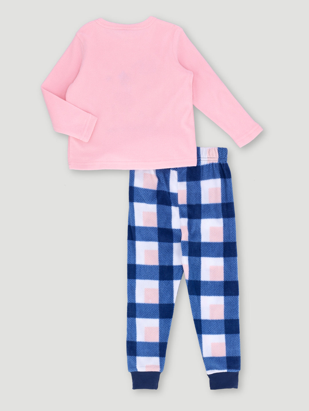 Pre-Girls Check Sleep Bottoms - Pink