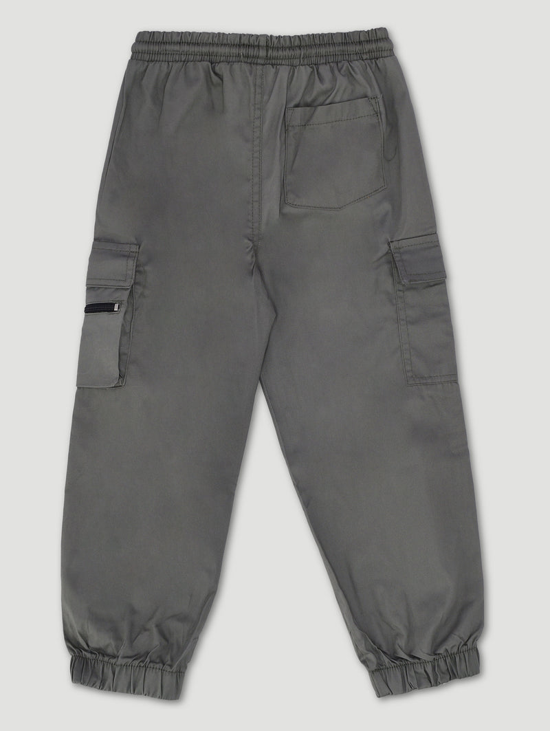 Pre-Boys Zip Jogger - Olive