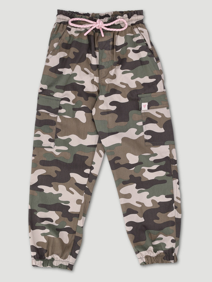 Pre-Girls Jogger - Camo