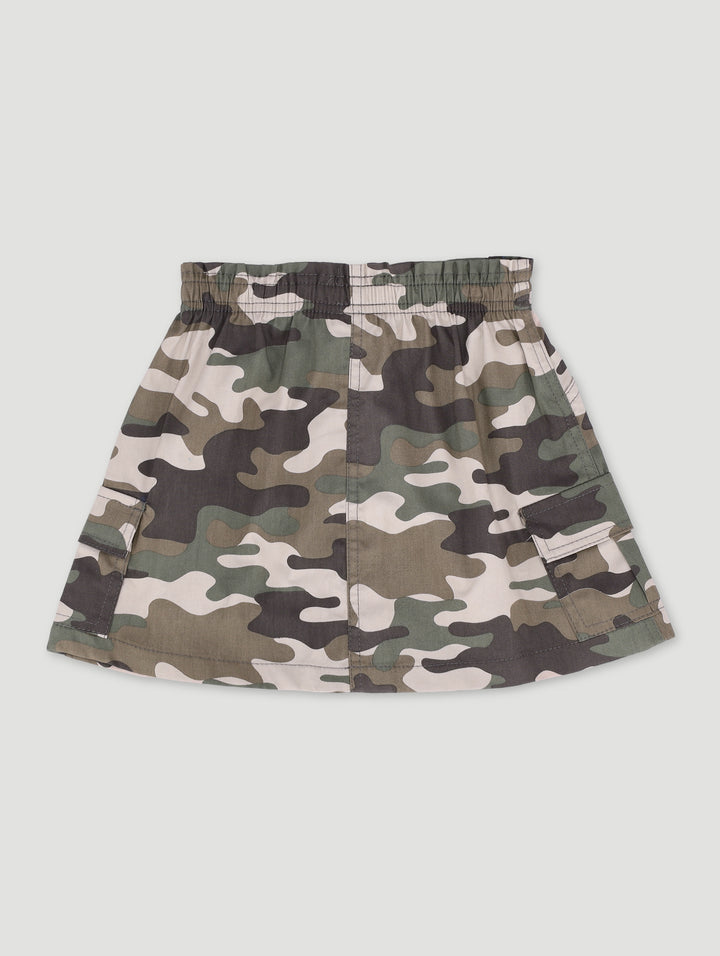 Pre-Girls Camo Skirt - Camo