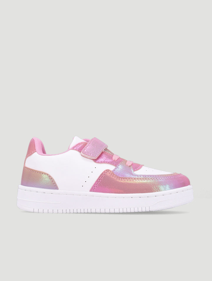 Pre-Girls Rainbow Court Sneaker - Multi