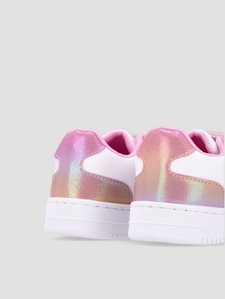 Pre-Girls Rainbow Court Sneaker - Multi