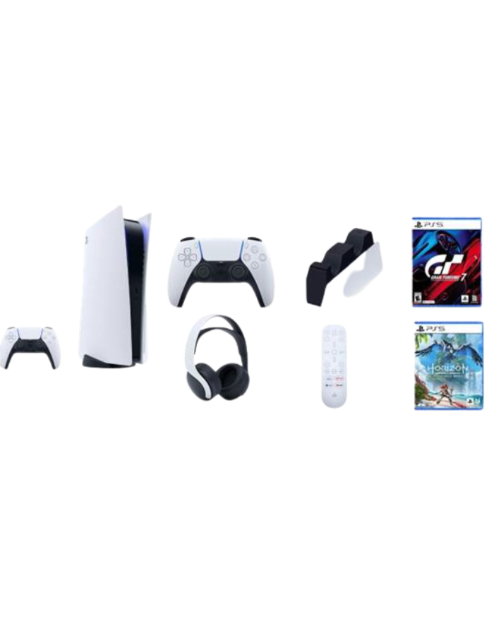 PS5 Console + ACC + Gran Turismo 7 + Horizon Forbidden West