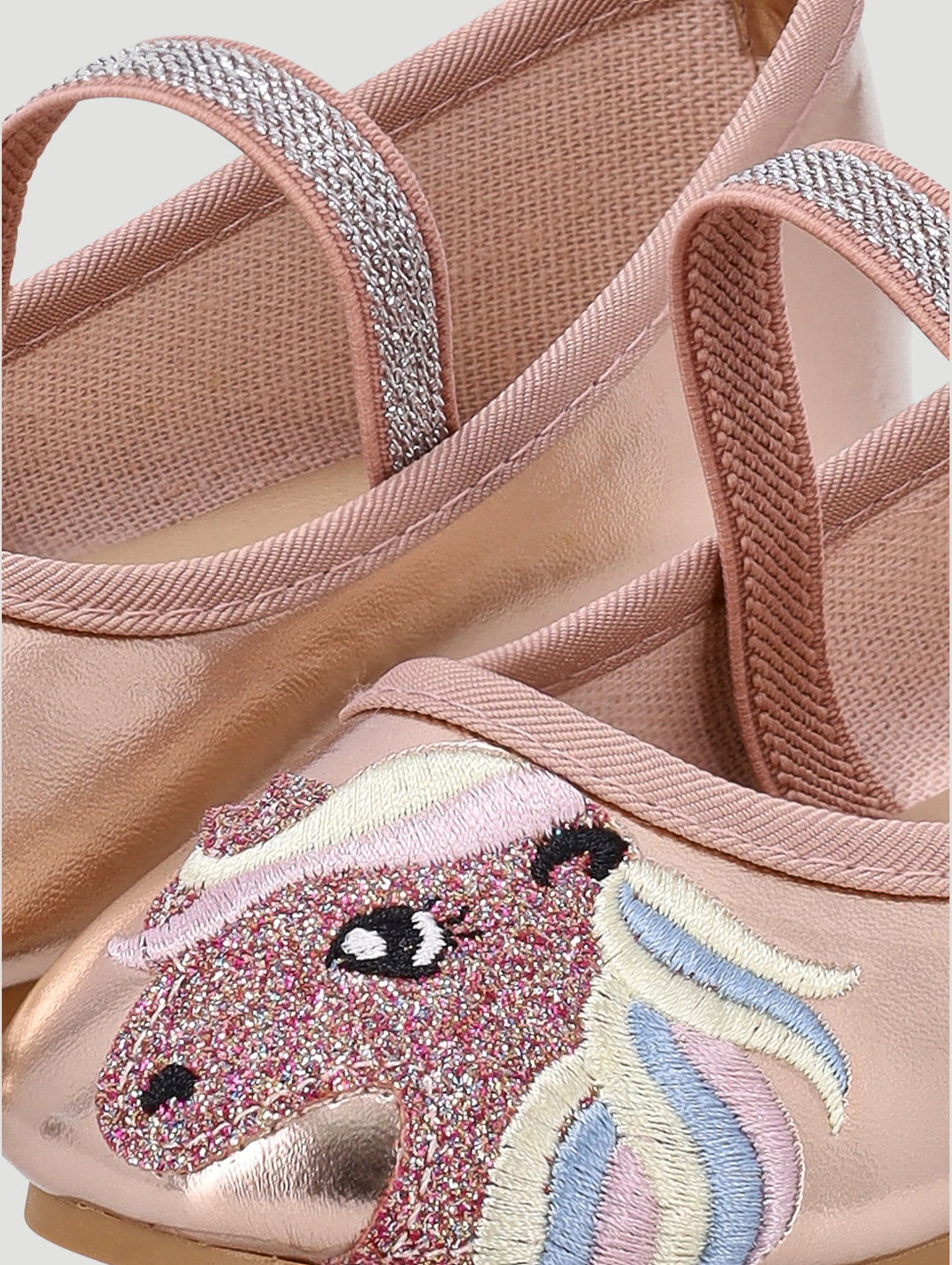 Pre-Girls Unicorn Pump - Rose Gold