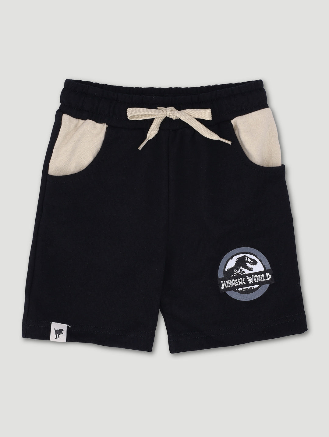 Pre-Boys Jurassic Fleece Short - Black