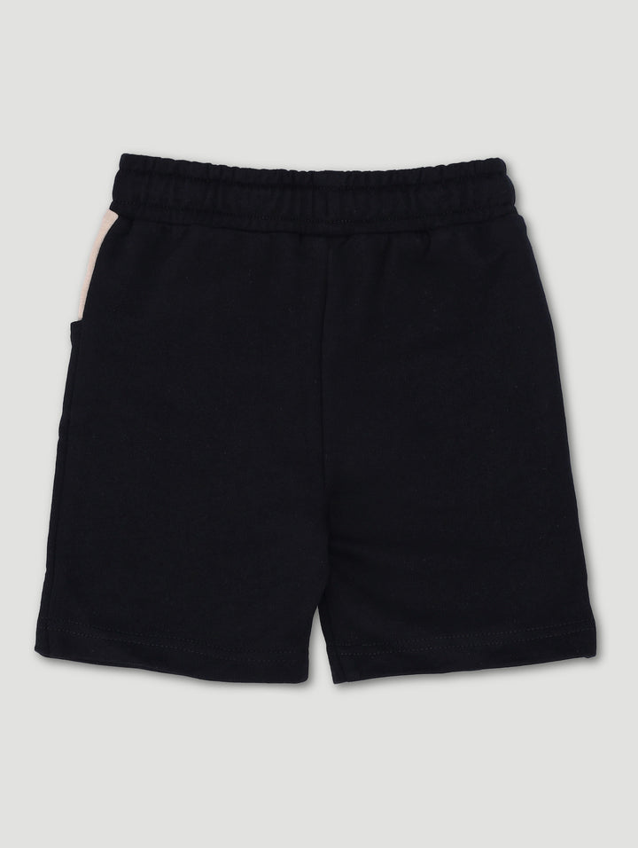 Pre-Boys Jurassic Fleece Short - Black