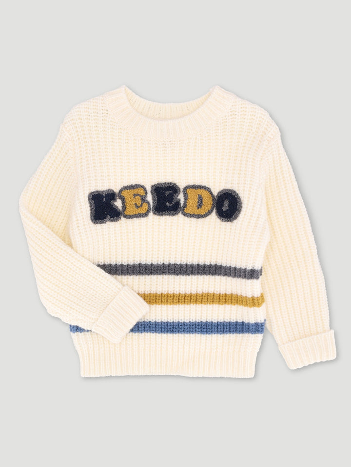 Keedo Boys Multi Stripe Knitwear
