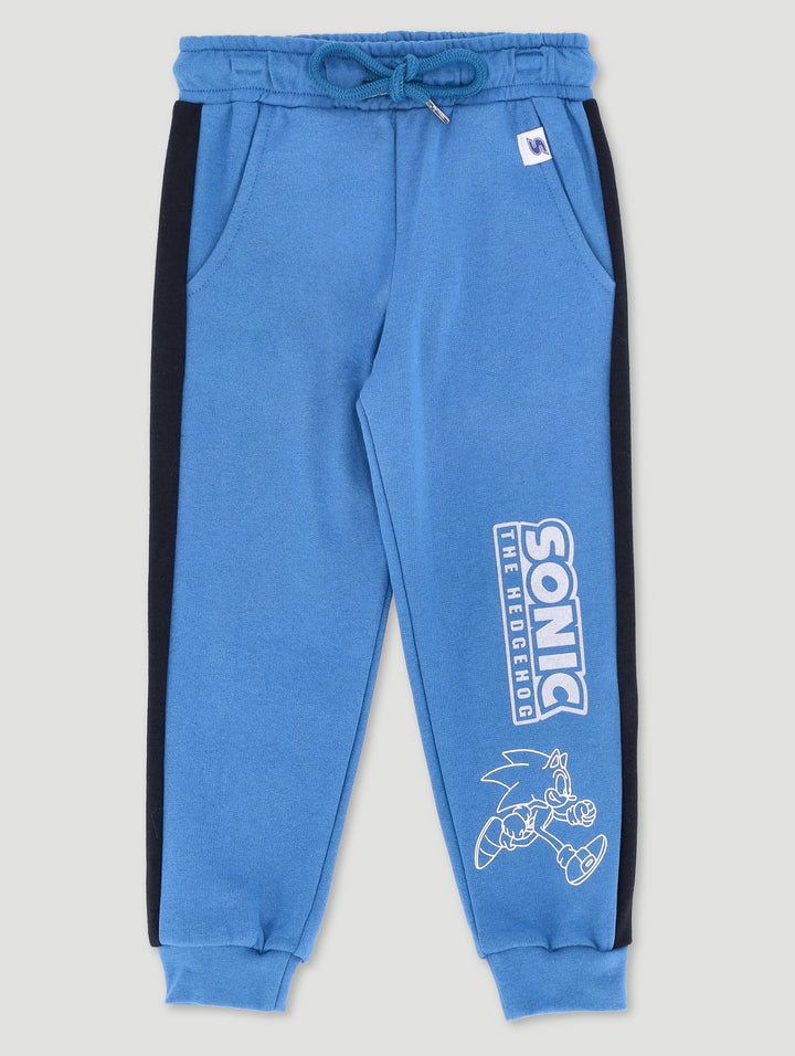 Pre-Boys Sonic Colourblock Jogger - Blue/Black