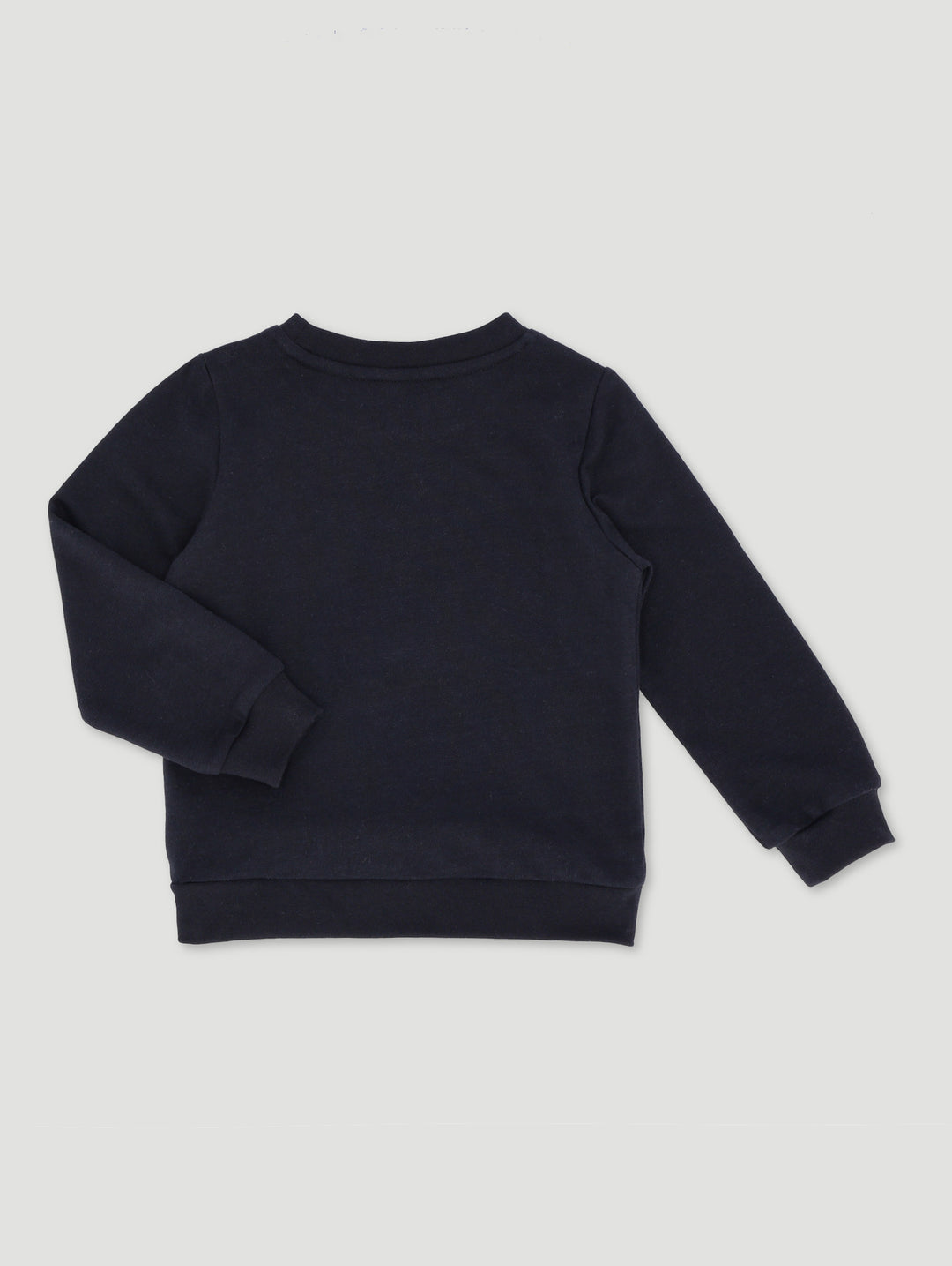 Pre-Boys Long Sleeve Sonic Crew Top - Black