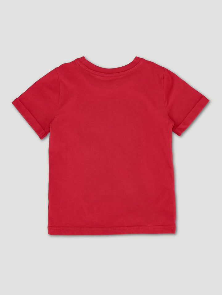 Pre-Boys Spiderman Tee - Red