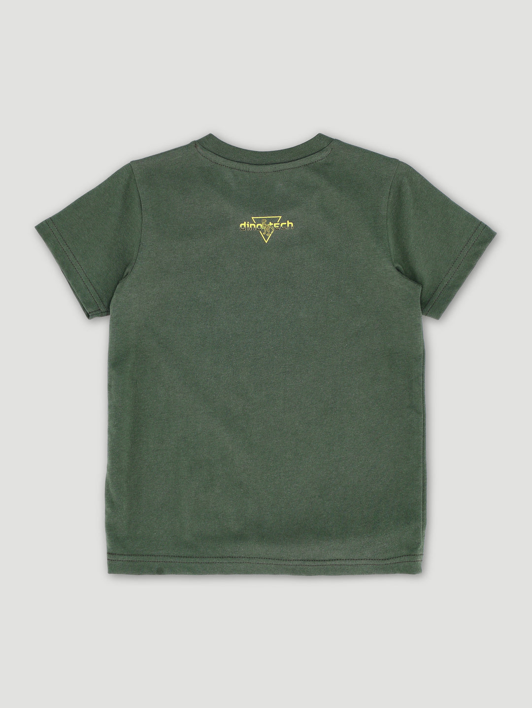 Pre-Boys Techno Dino Tee - Olive