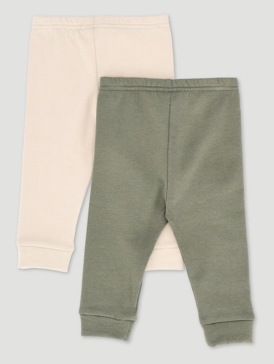 Baby Boys 2 Pack Joggers - Explorer Fatigue/Off White