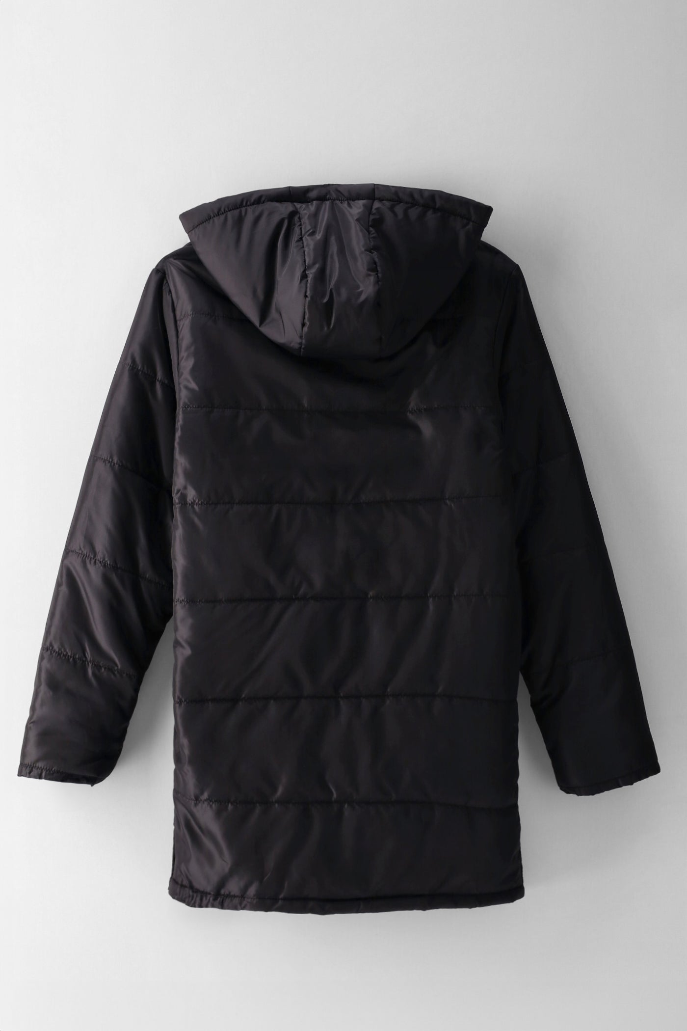 Boys Boys Quilted Parker Jacket - Black – Edgars