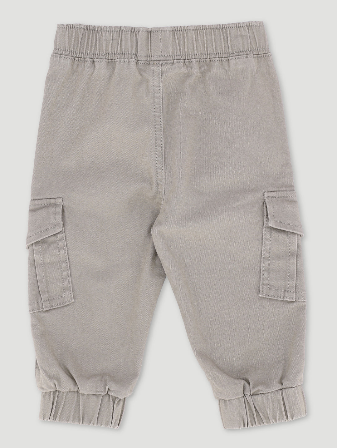 Baby Boys Twill Cargo Pants - Stone