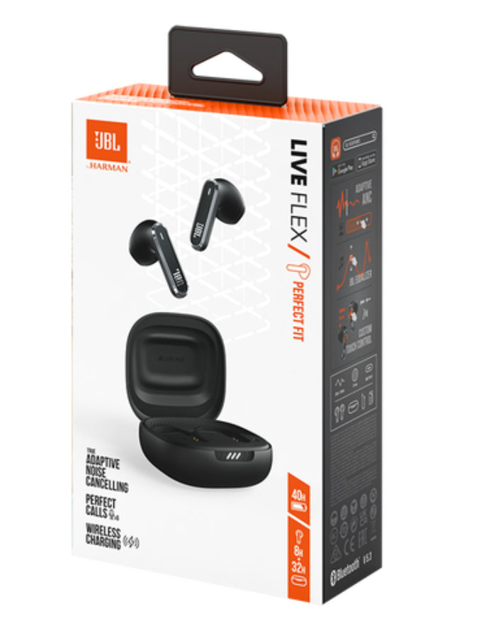 Live Flex Noise Cancelling Earbuds Black