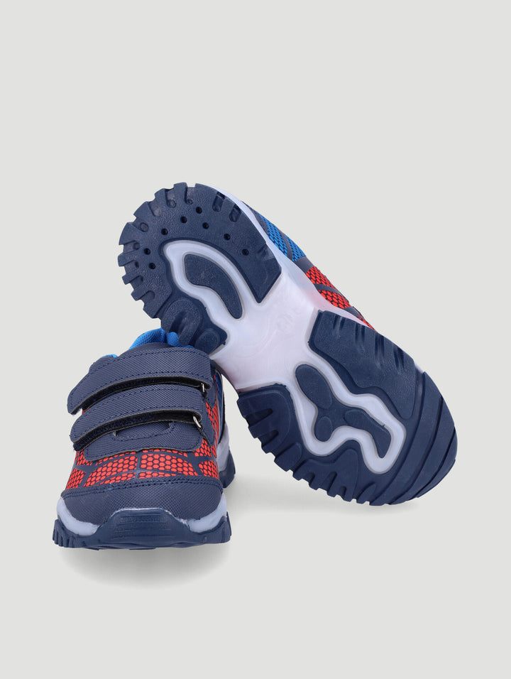 Pre-Boys Web Lightup Trainer - Navy