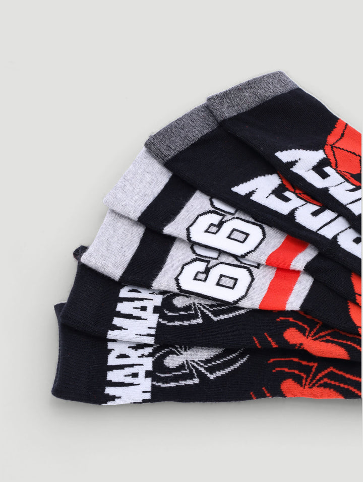 Pre-Boys Spiderman Socks - Multi