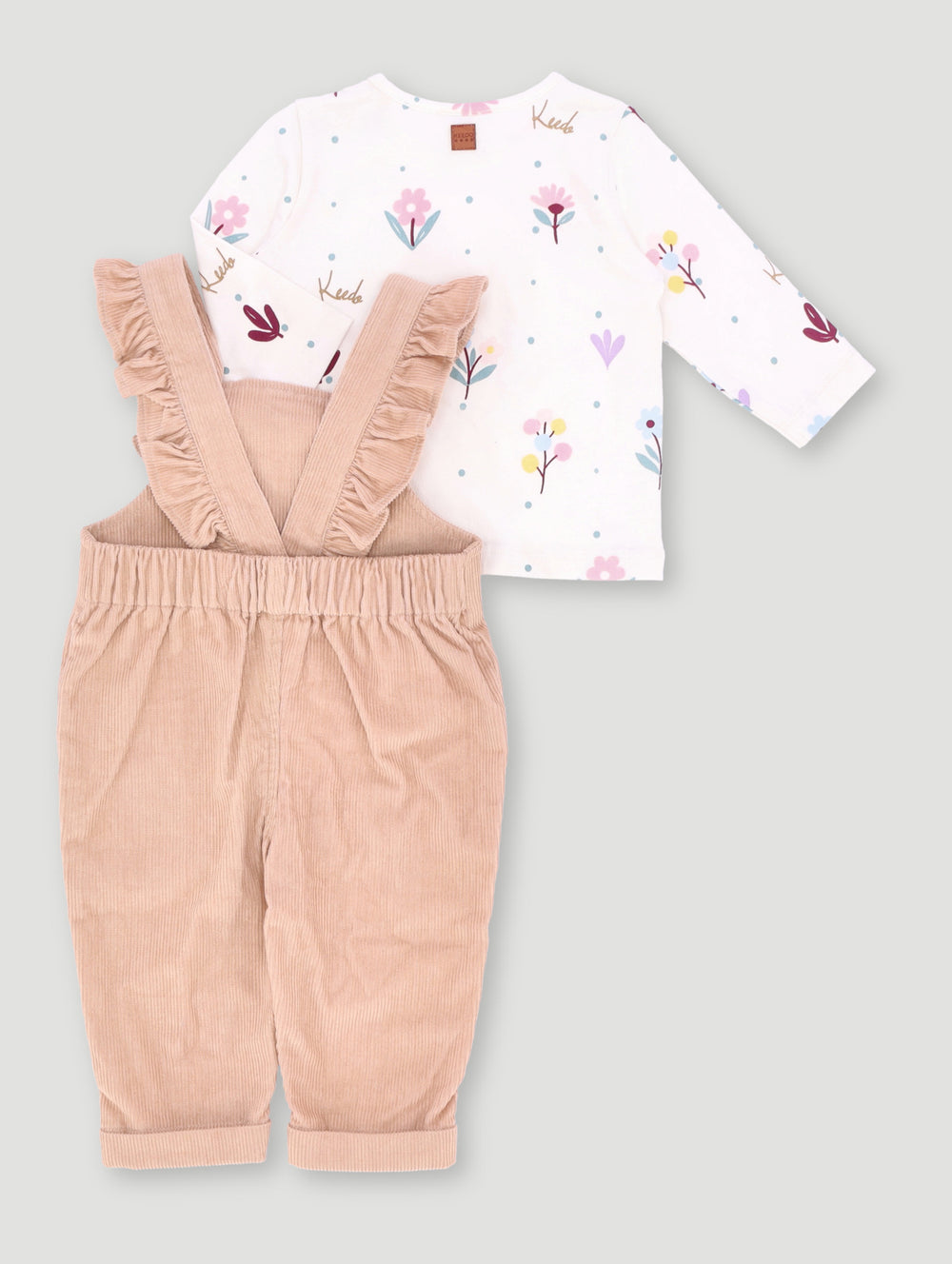 Baby Girls Corduroy Dungi