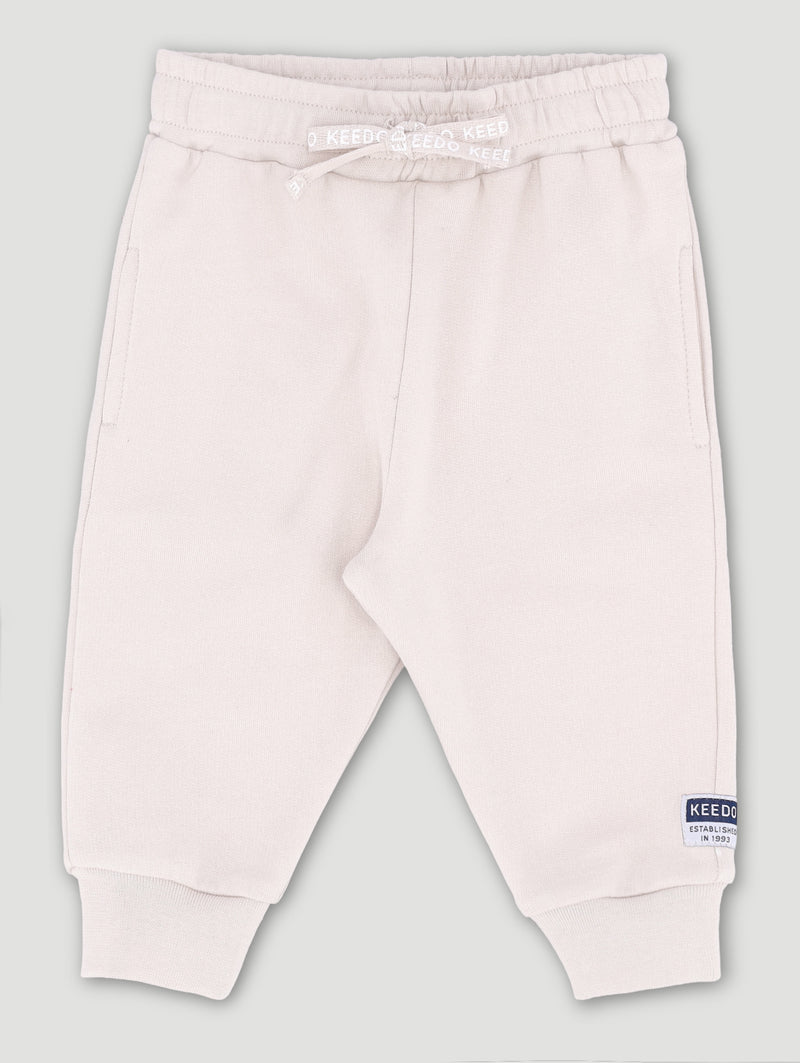 Baby Boys Logo Jogger - Sand
