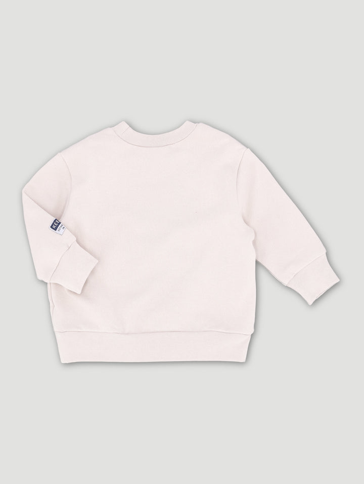 Baby Boys Logo Sweat Top - Sand