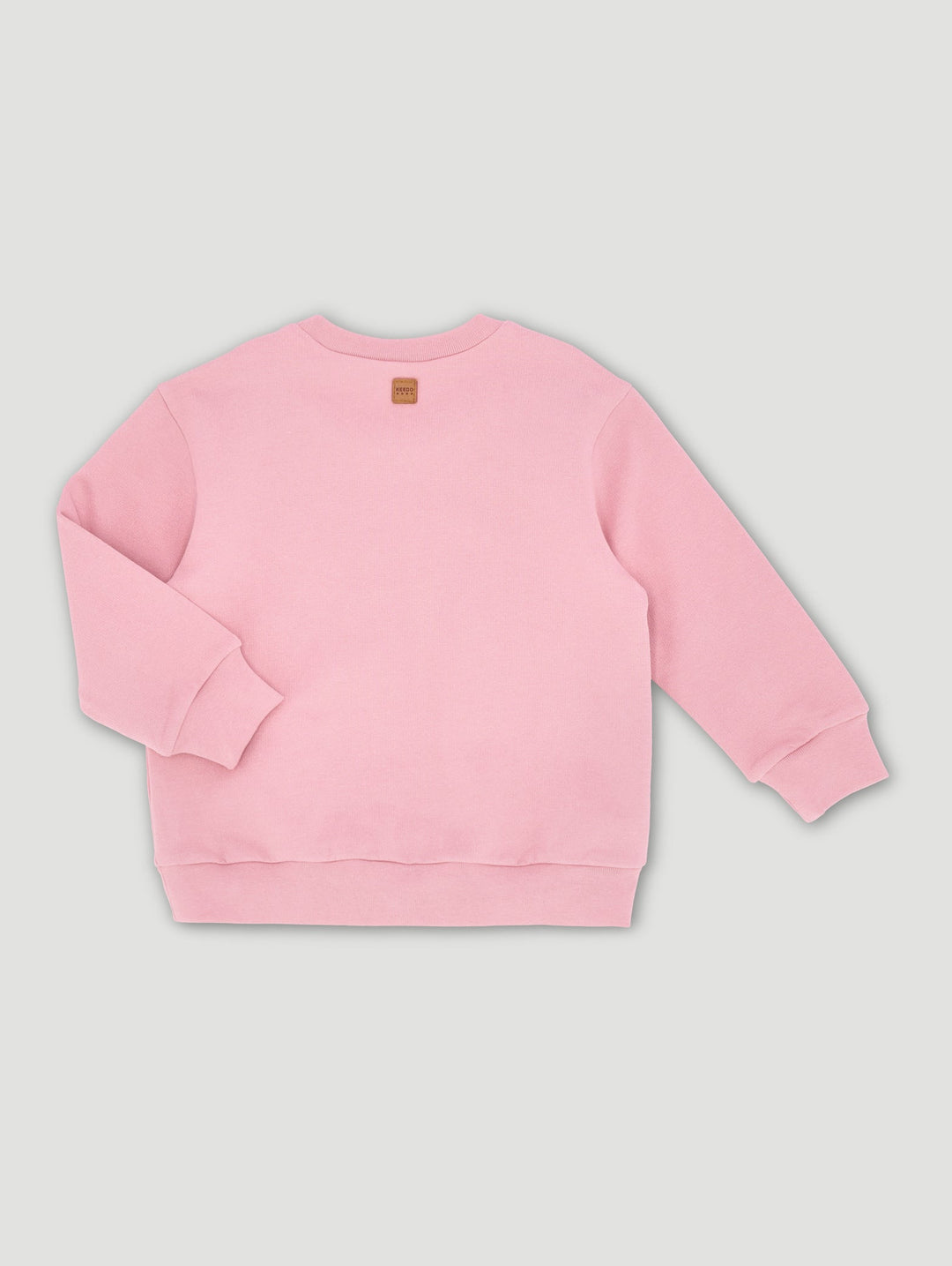 Keedo Girls Pink Logo Sweat Top