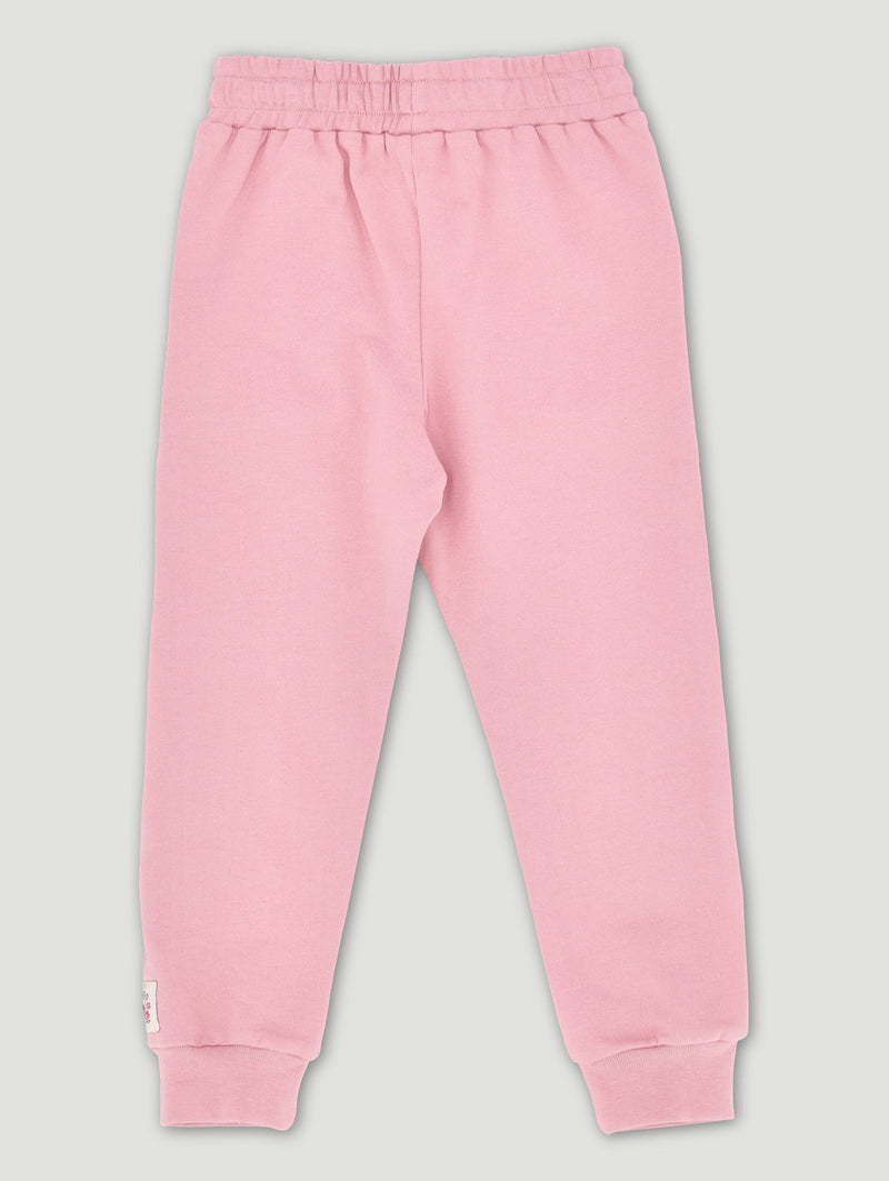 Keedo Girls Pink Logo Jogger