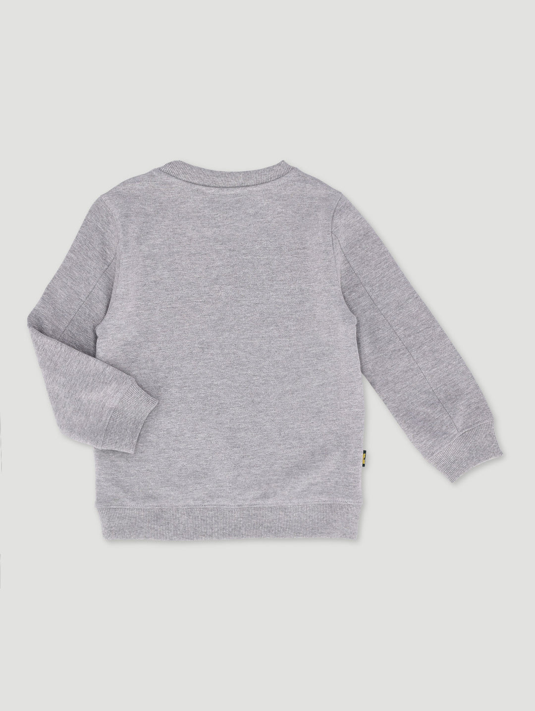 Pre-Boys Long Sleeve Landscape Crew Top - Grey