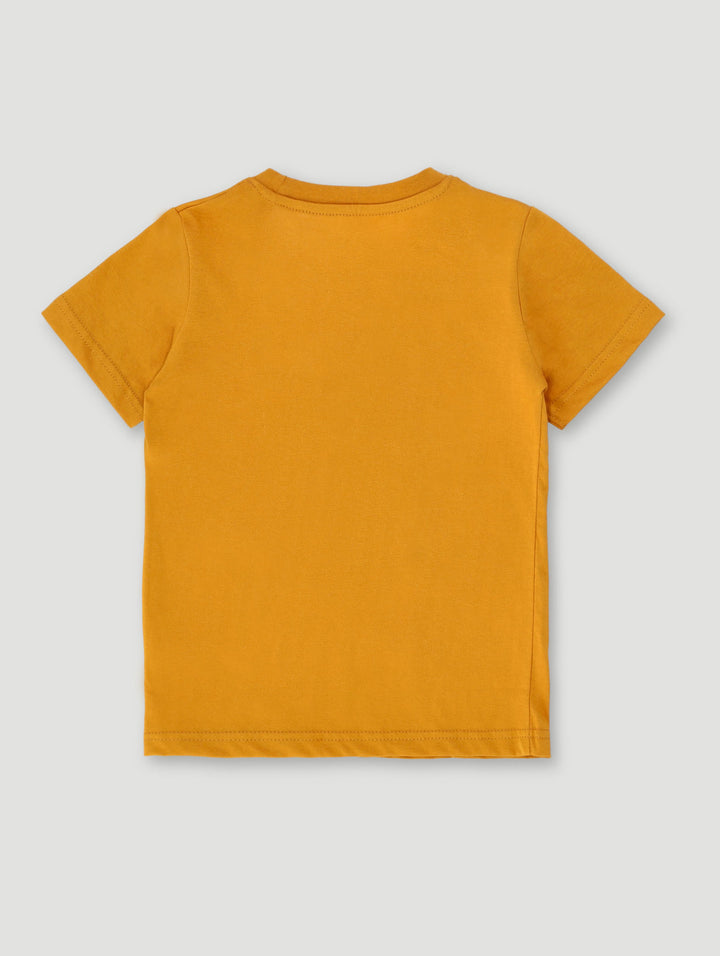 Pre-Boys Iconic Tee - Yellow
