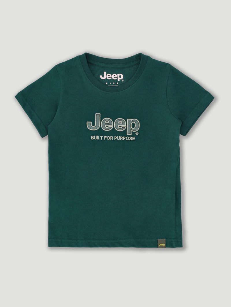 Pre-Boys Logo Tee -  Green