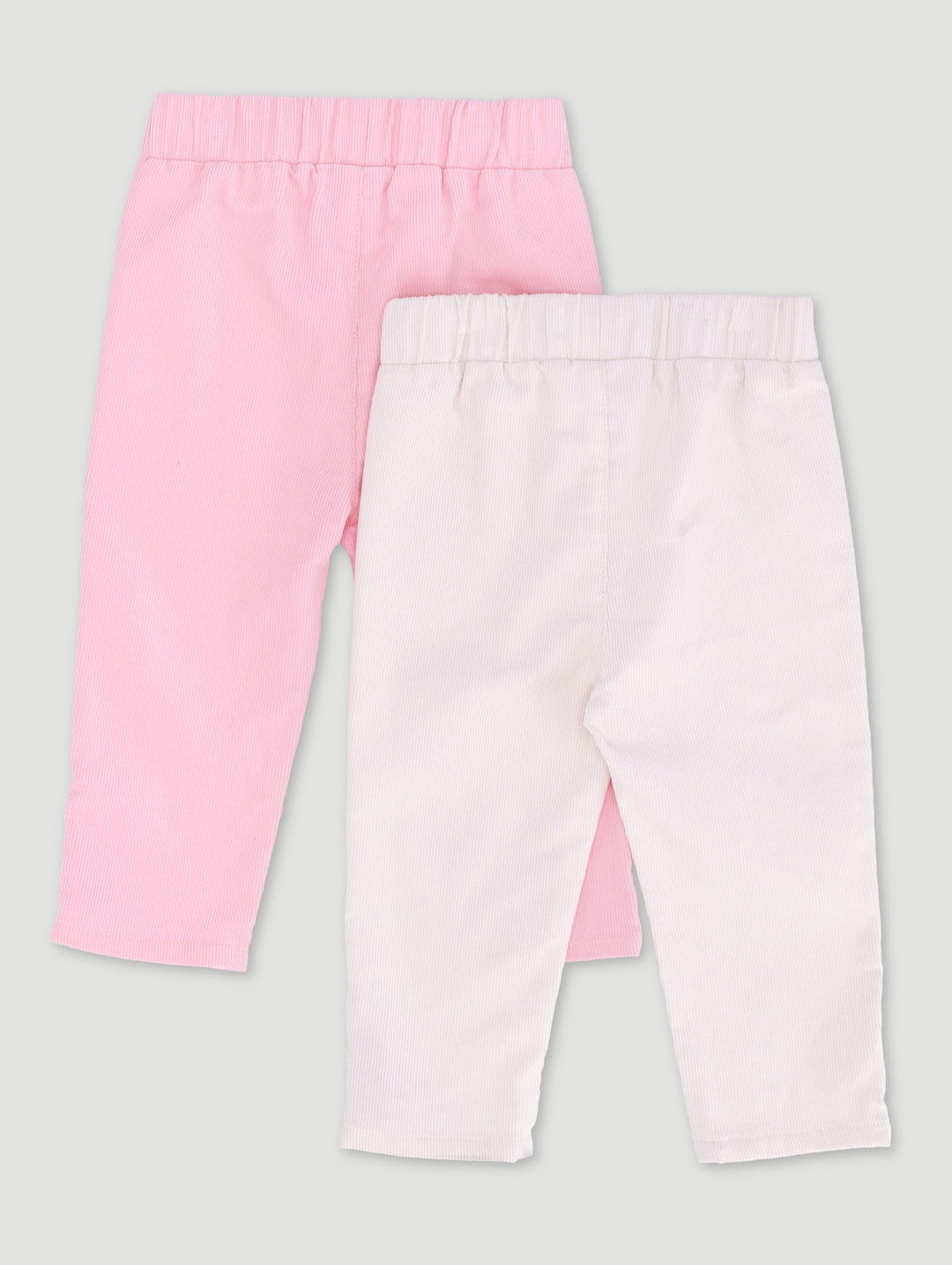 Baby Girls 2 Pack Corduroy Bottoms - Multi