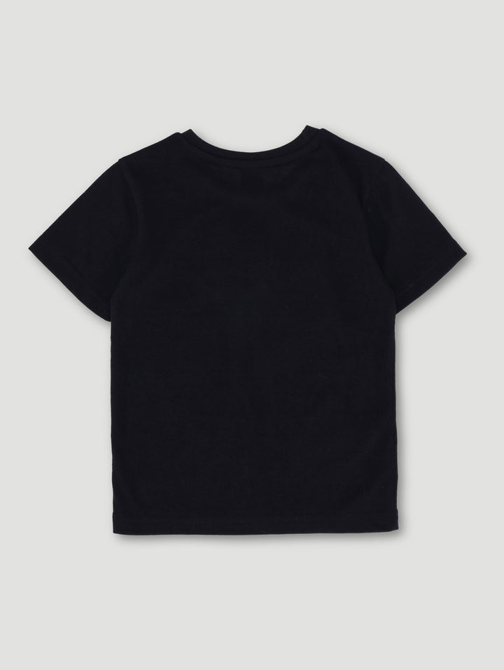 Pre-Boys Dino Tee - Black