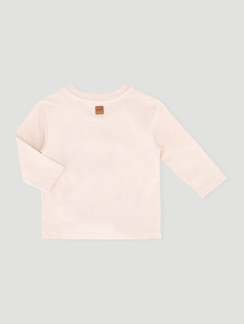 Keedo Baby Boys Long Sleeve Giraffe Cotton Lycra Tee