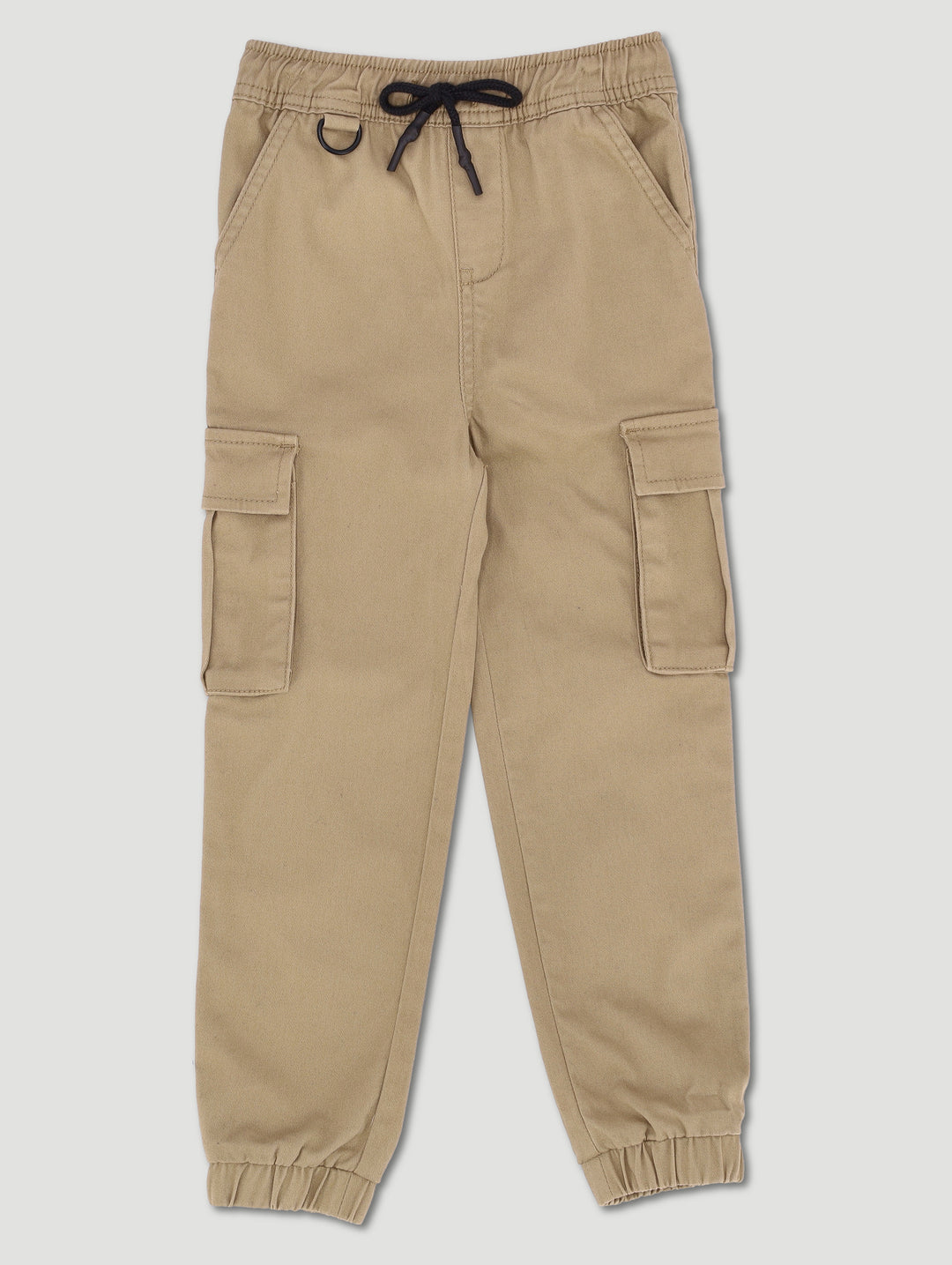 Pre-Boys D-Ring Twill Jogger - Tan