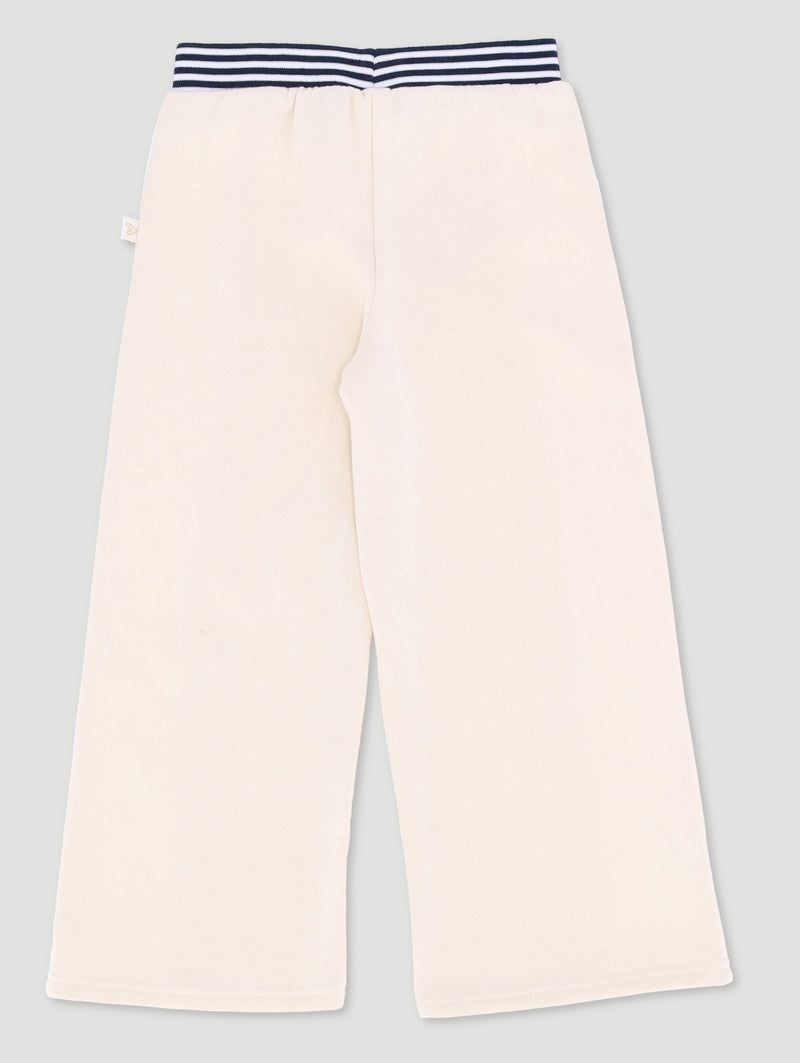 Pre-Girls Sporty Colourblock Trackpants - Stone