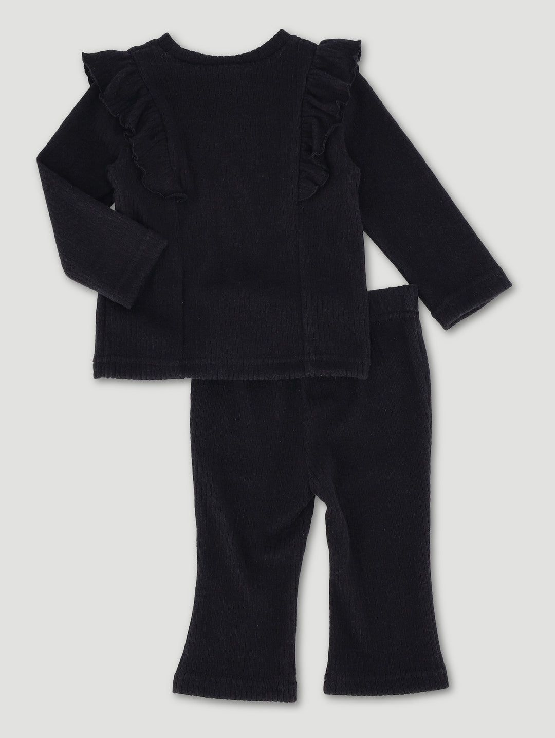 Baby Girls  Limited Edition Brushed Rib Set - Black