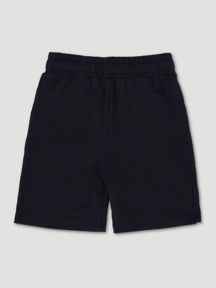 Pre-Boys Mickey Graffiti Short - Black