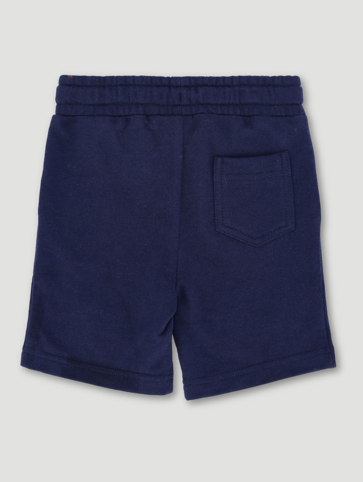 Pre-Boys Spiderman Printed Short - Navy