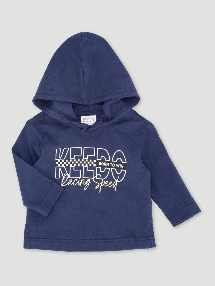 Keedo Baby Boys Racer Long Sleeve Cotton Lycra Tee