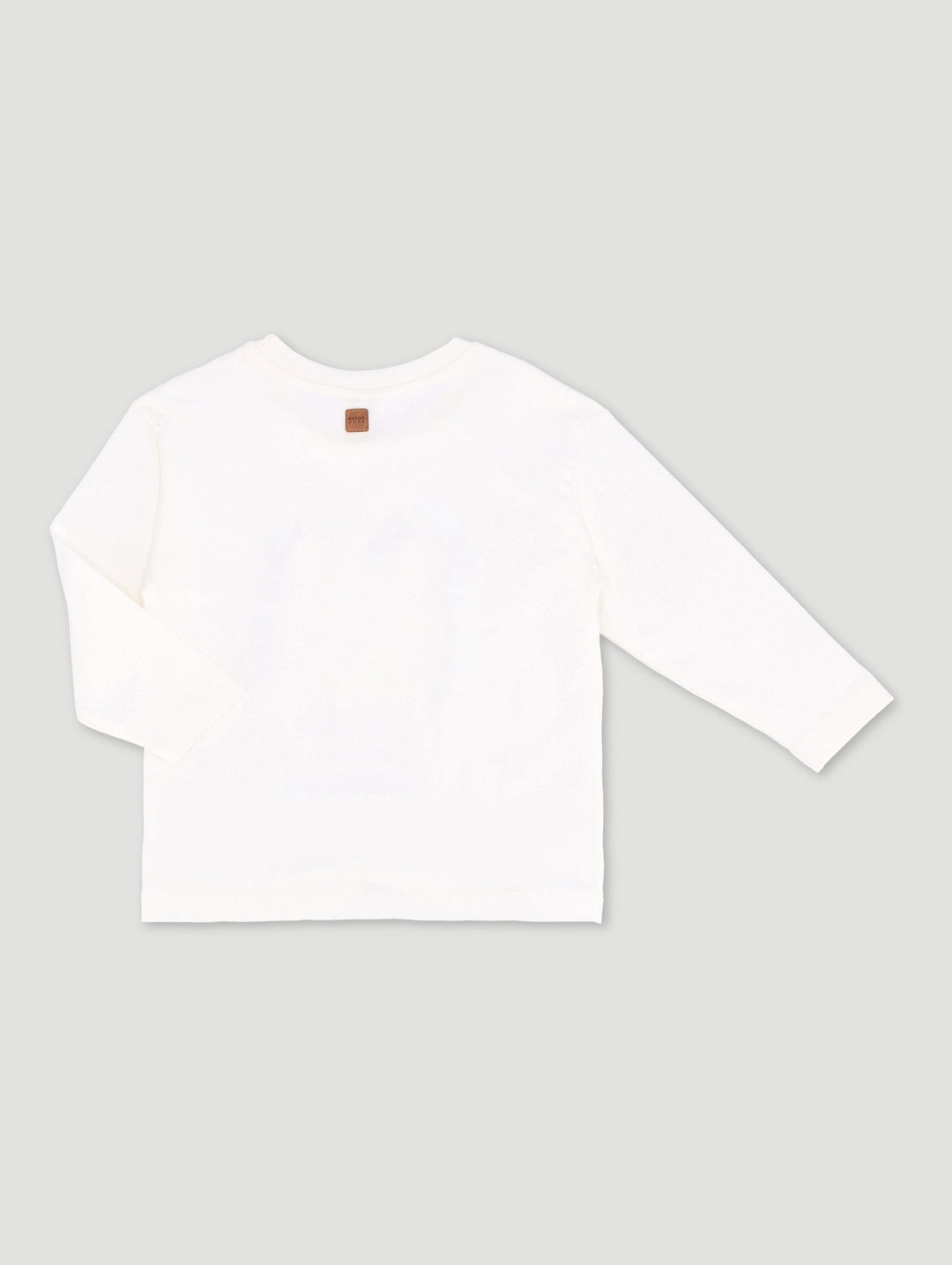 Keedo Boys Peepout Printed Long Sleeve Tee