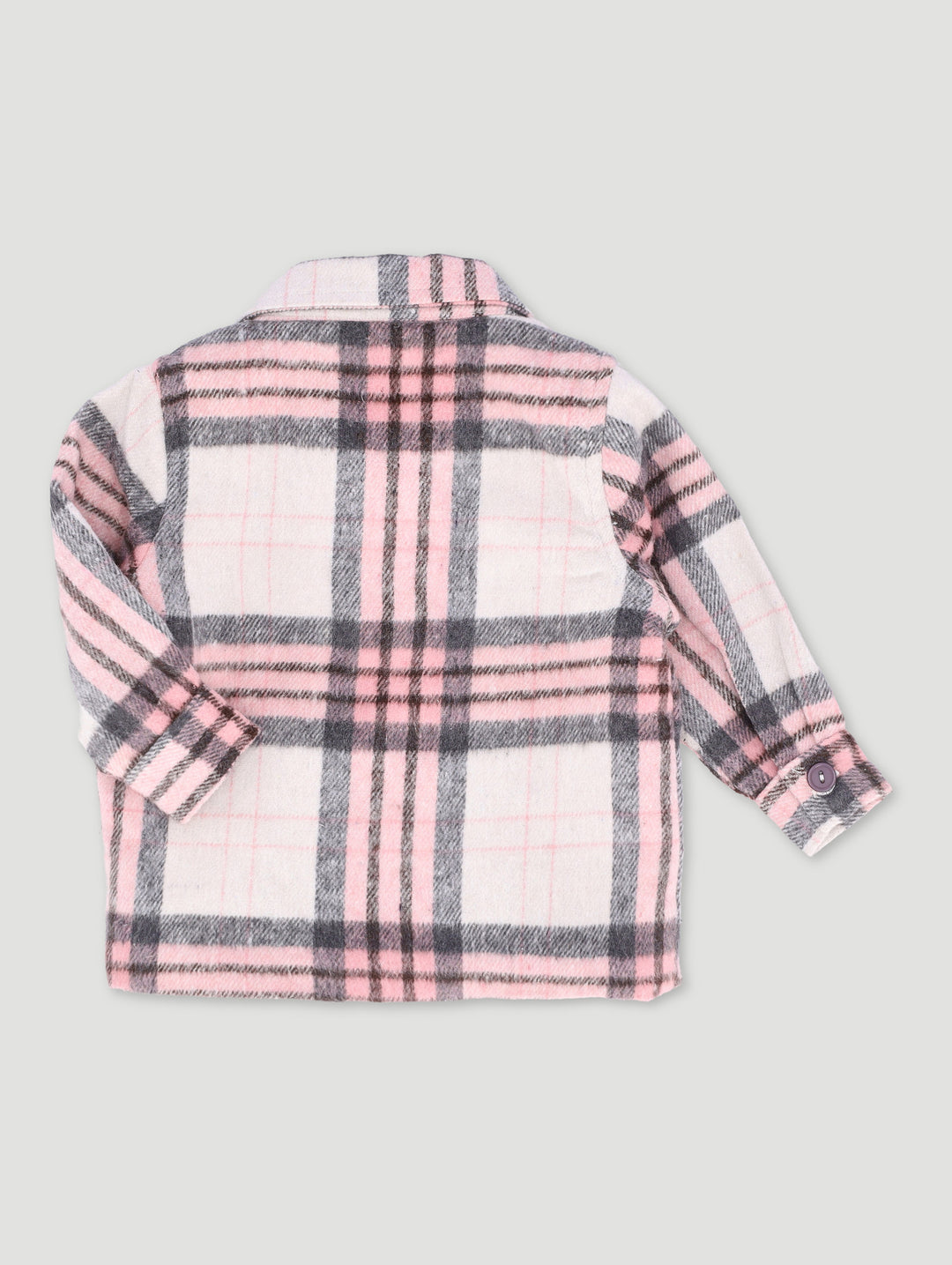 Baby Girls Tweed Shacket - Multi