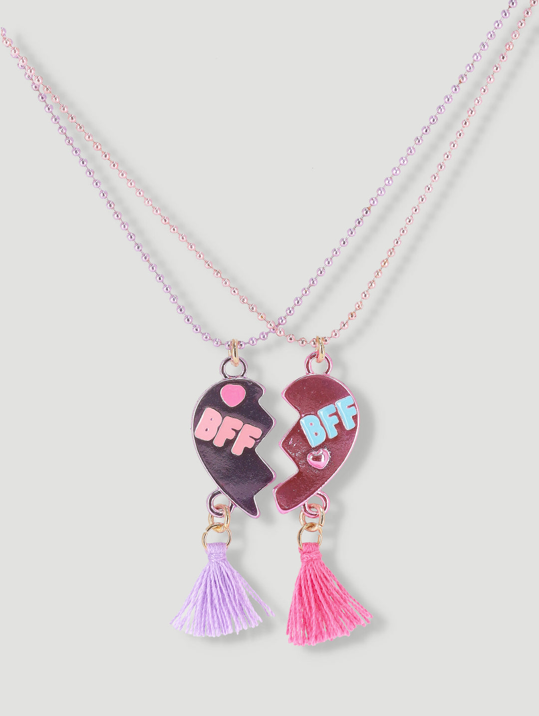 Pre-Girls Bff Tassle Necklaces