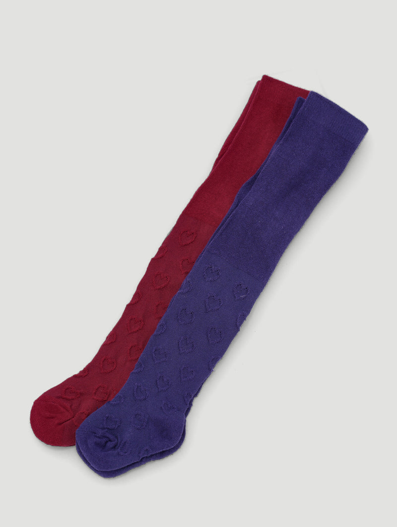 Baby Girls 2 Pack Stocking Socks - Multi